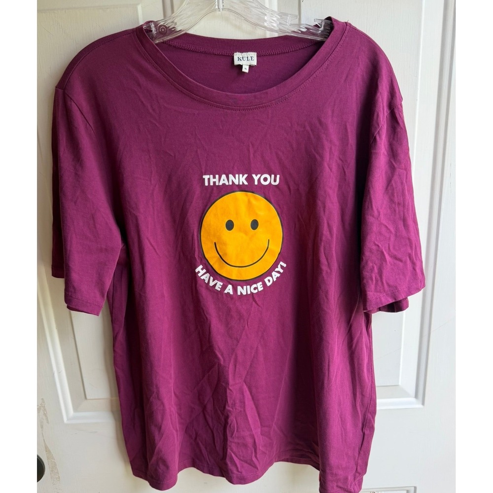 KULE Women's $115 NWOT Modern Take Out Relaxed Crewneck T-Shirt XL